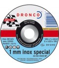 DISCO DRONCO AS60INOX 115X1,0X22,2 C.MET