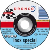 DISCO DRONCO AS46INOX 125X1,6X22,2 C.MET