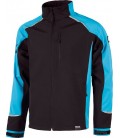 Chaqueta Workshell S9498 Ngr/azul T-S