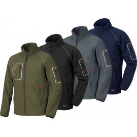 Cazadora Softshell Just Gris 4515N T-S